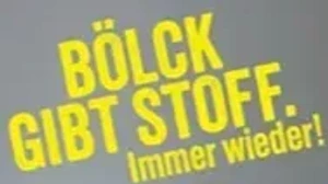 BÖLCK GIBT STOFF: IMMER WIEDER mit Lothar Bölck