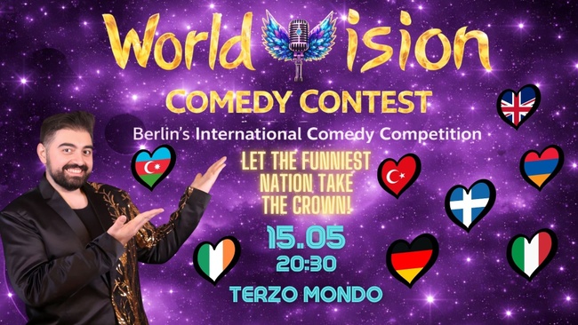 WorldVision Comedy Contest 15.05.2026 Berlin