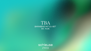 Barabend mit DJ-Set – TBA