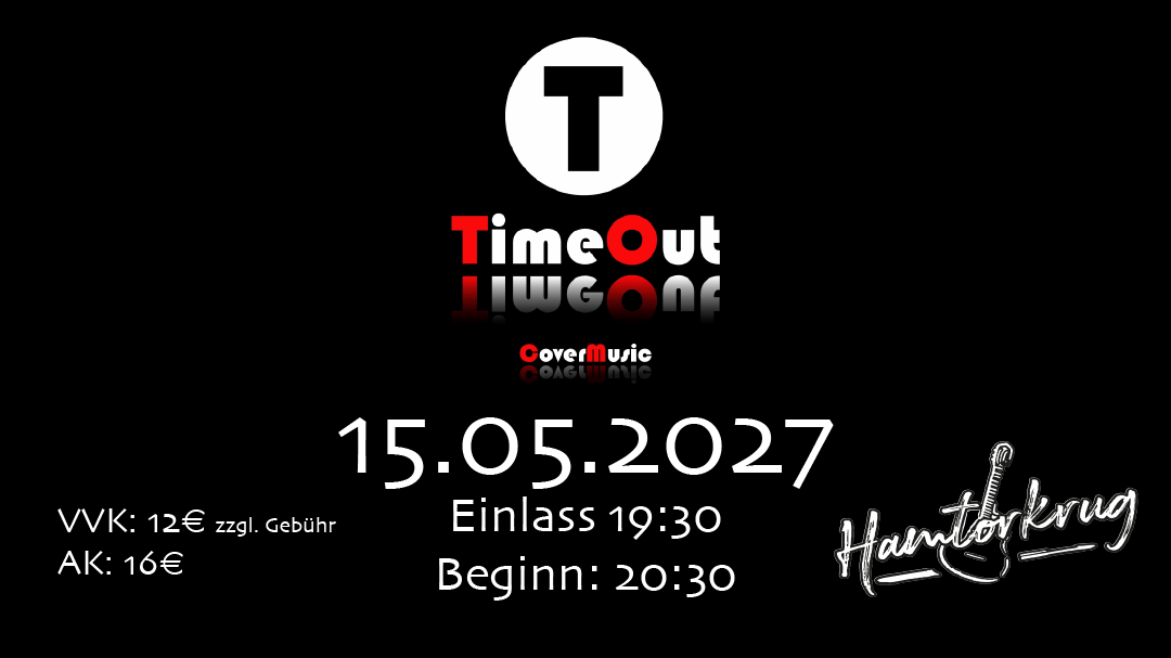 TimeOut live – Best of 80s Pop and more