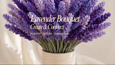 Lavender Bouquet | Create & Connect