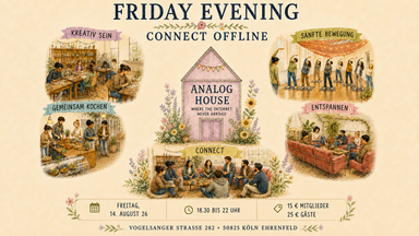 Friday Evening Connect Offline im ANALOG House
