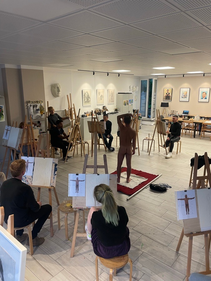 Afterwork Painting Aktzeichnen in München