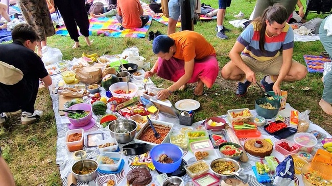 Veganes mitbring Picknick - Köln