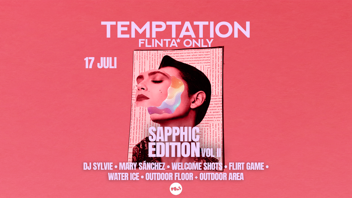 TEMPTATION - SAPPHIC EDITION VOL. 2, FLINTA* only, DJ Sylvie & Mary Sánchez