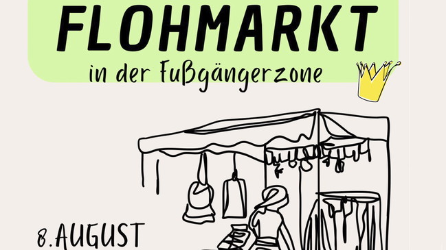 Königssommer 26 | 1. Flohmarkt des Gewerbeverein in der Fußgängerzone der Königswinterer Altstadt