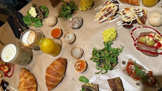 Der Brunch ohne Teller