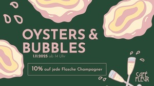 Oysters & Bubbles im Café Fleur