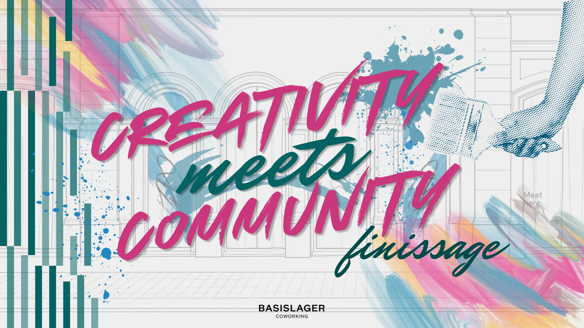 Titelbild der Veranstaltung Creativity meets Community - Finissage