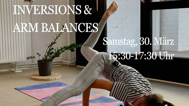Workshop: Arm Balances & Inversions