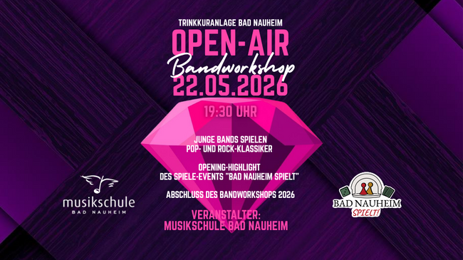 Open-Air des Bandworkshops: Junge Bands spielen Pop- und Rock-Klassiker