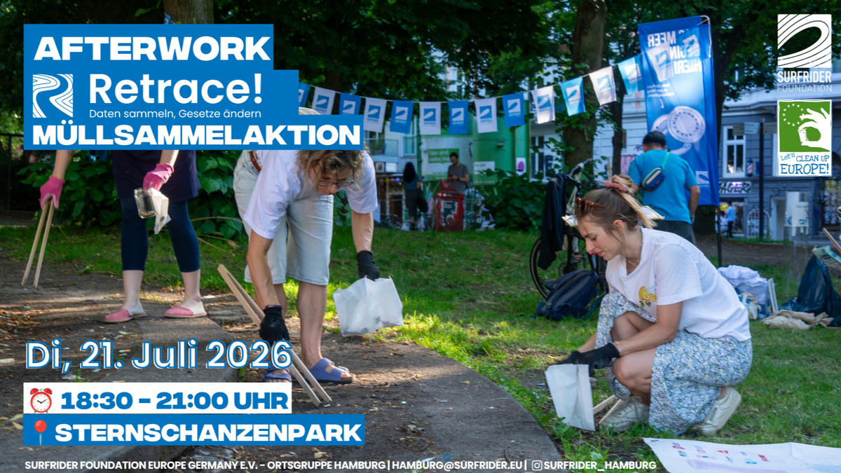 🪣🧤 Retrace! Müllsammelaktion am Sternschanzenpark