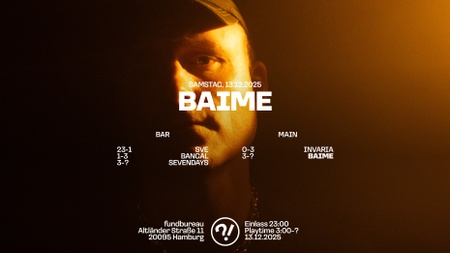 BAIME // SVE // BANGAL // SEVENDAYS // INVARIA