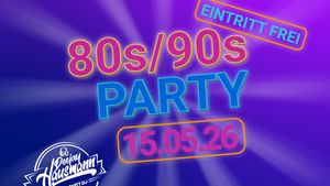 80s/90s Party mit DJ Hausmann im Hamtorkrug!