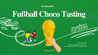 Fußball Choco Tasting und WM 2026 Quiz - in Dortmund