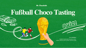 Fußball Choco Tasting und WM 2026 Quiz - in Dortmund