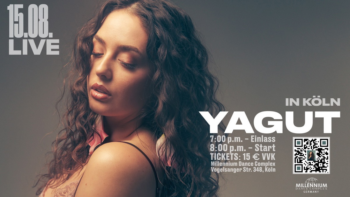 Titelbild der Veranstaltung YAGUT LIVE ON TOUR KÖLN