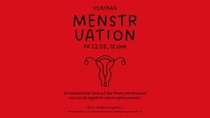 Vortrag zum Thema Menstruation (Veranstaltung mit change now. period)