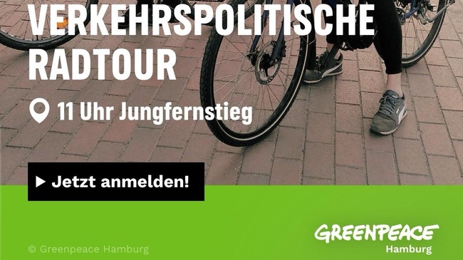Verkehrspolitischen Radtour