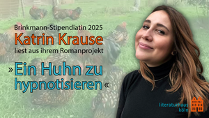 Brinkmann-Stipendiatin 2025: Katrin Krause liest