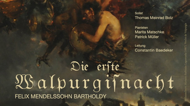 Chor der Studienstiftung München: Felix Mendelssohn Bartholdy – Die erste Walpurgisnacht