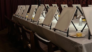 Kreativer Kunst-Workshop ,,Abstrakte Spachteltechnik‘‘