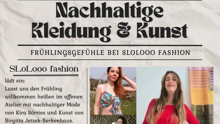 Frühling Willkommen: Nachhaltige Kleidung und Kunst