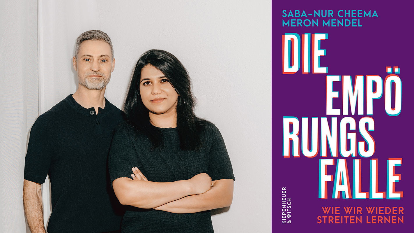 »Die Empörungsfalle« Ein Abend mit Saba-Nur Cheema und Meron Mendel