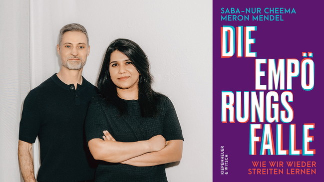 »Die Empörungsfalle« Ein Abend mit Saba-Nur Cheema und Meron Mendel