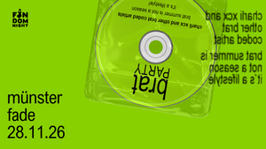 brat party • w/ charli xcx & other brat coded artists • münster