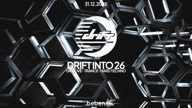 Drift Into '26: Be2bibi b2b Conor'o'Sullivan · Cesch · FLX · Hydrate