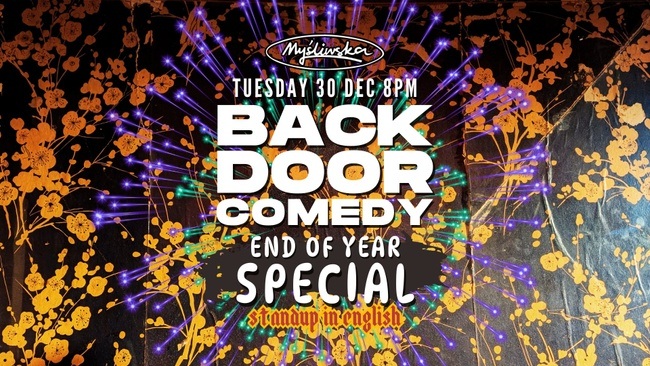 Back Door Comedy: End of Year Special Standup in English Xberg