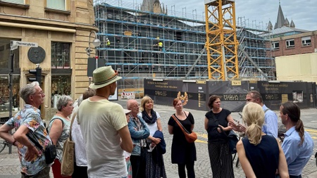 Führung: Rundgang um die Baustelle des MiQua. Mit Dr. Jens Scholten