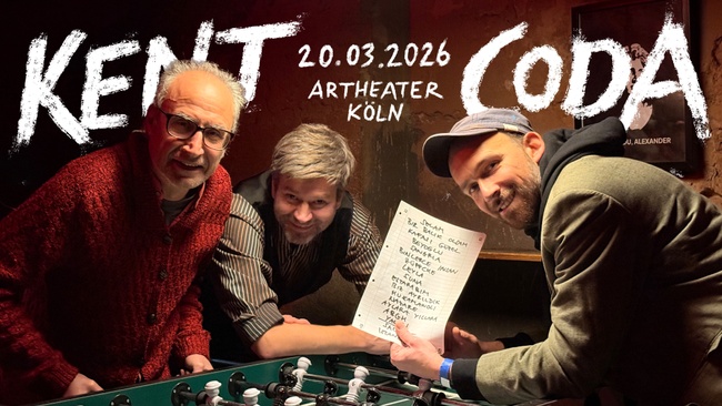 Kent Coda Live @ Artheater Köln am 20.03.2026