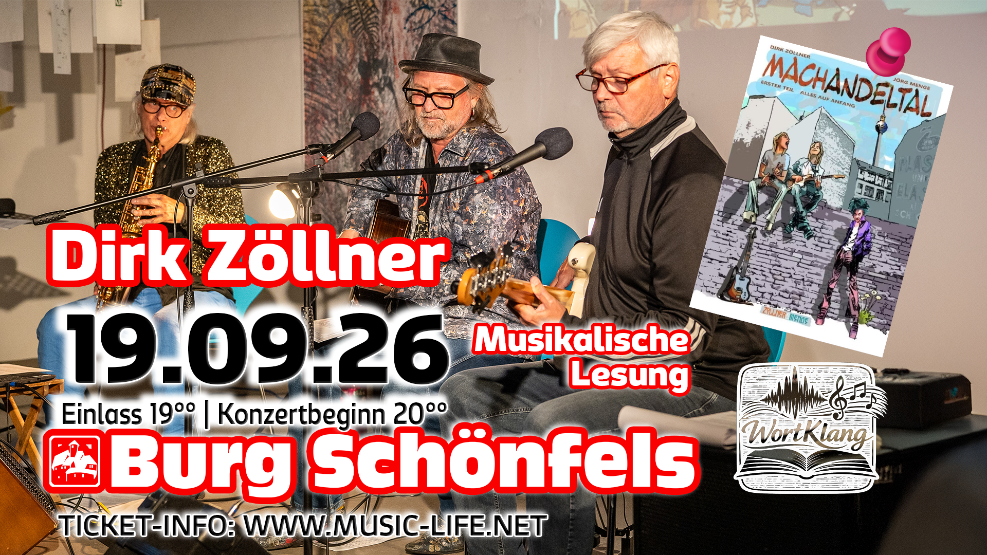 Dirk Zöllner | Machandeltal | Musikalische Lesung