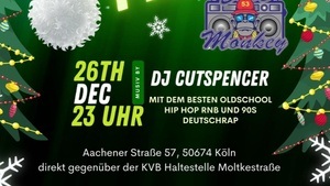 Oldschool Hip Hop RnB und 90s Deutschrap Bluemonkey Weihnachtsspecial