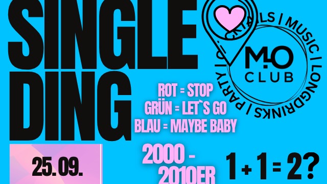 Single Ding - Mo Club Augsburg