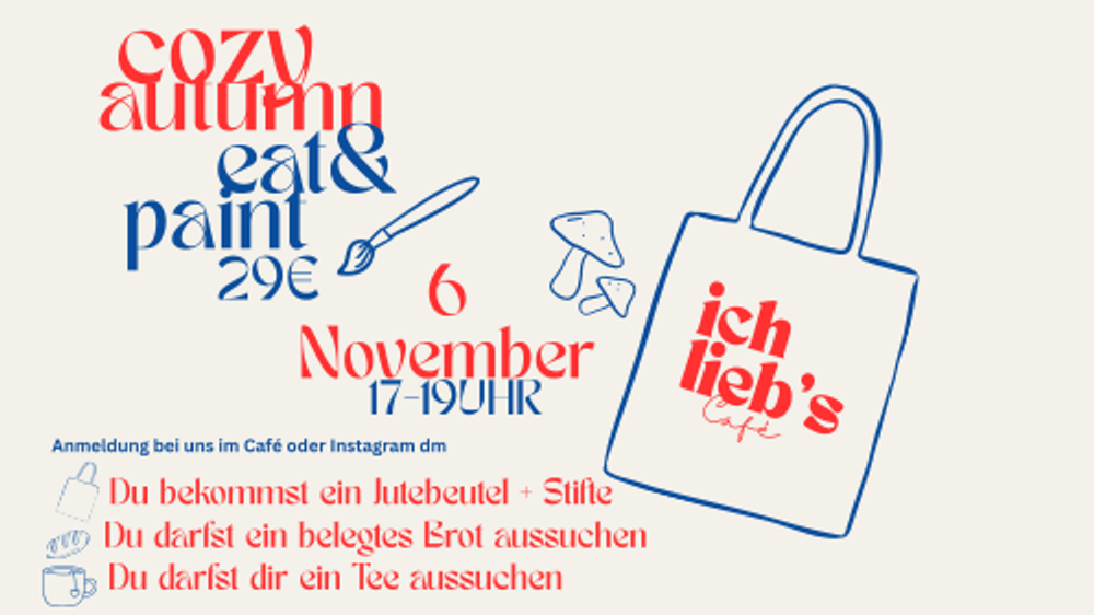 cozy autumn eat & paint Event