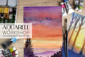 Aquarell Workshop "Sonnenuntergang"