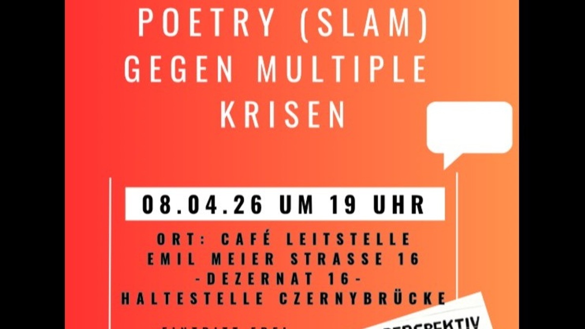 Poetry Slam gegen multiple Krisen