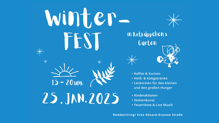 Winterfest in Rotkäppchens Garten