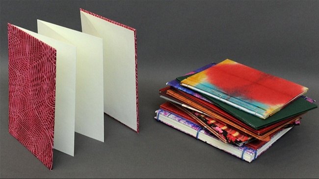 Kunstwerkstatt: Von Blättern zu Büchern. Buchbinden Schritt für Schritt