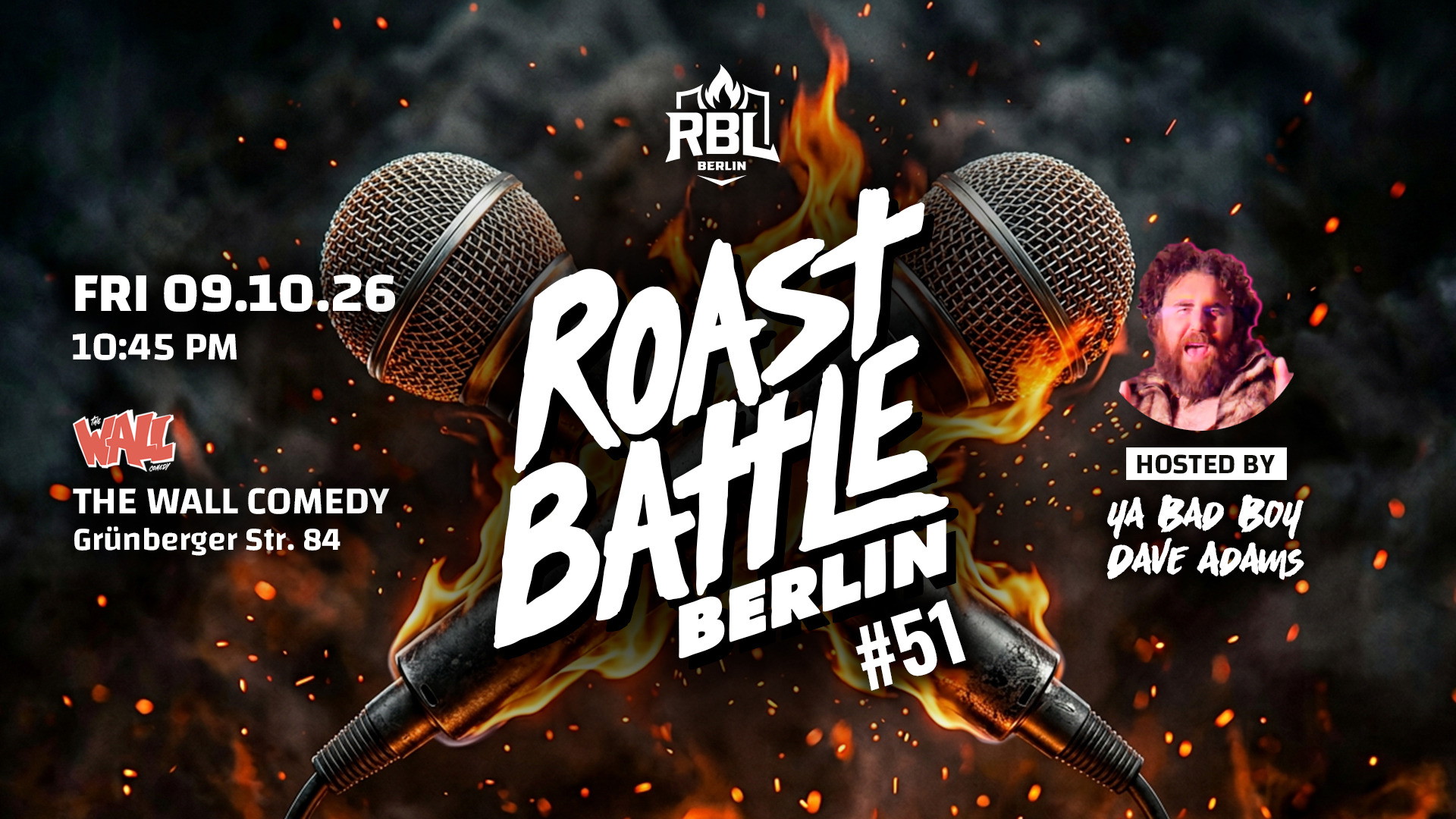 Roast Battle Berlin #51 - English Comedy