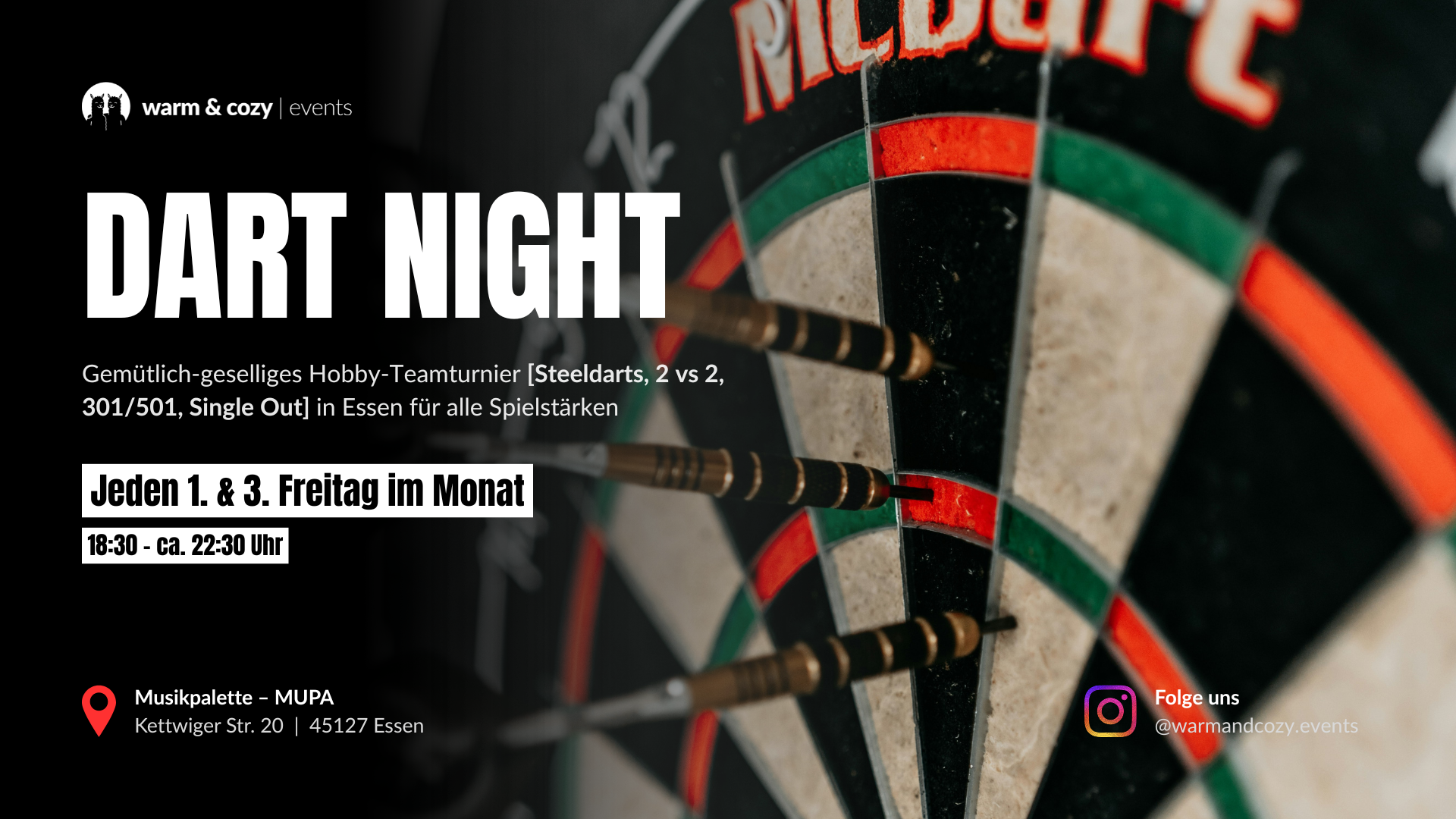 Dart Night (2 vs 2) | Essen