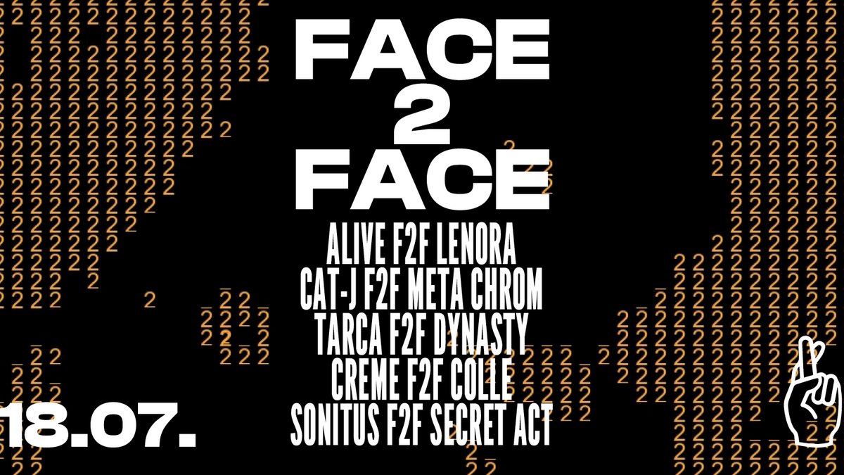 FACE2FACE | TECHNO | TRANCE | Kalif Storch - Erfurt