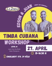 Workshop Timba Cubana – Edson Blanco & Juan Salsa Champion