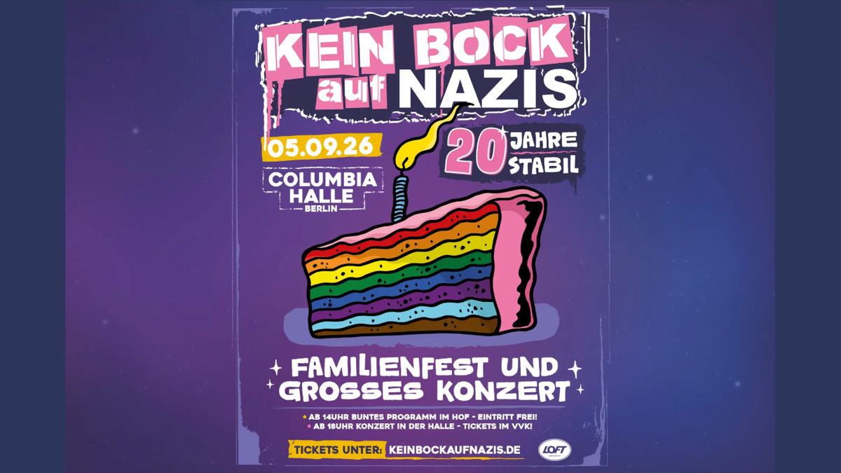 KEIN BOCK AUF NAZIS - 20 Jahre Stabil