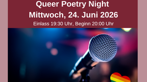 dieBÜHNE: Queer Poetry Night