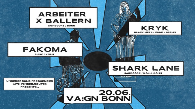 Underground Frequencies w/ Winged Routes (HC Punk Edition)