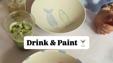 🍹✨🍸 Drink & Paint 🍸✨🍹Keramik bemalen I Matcha I Mocktails I Afterwork Drinks
